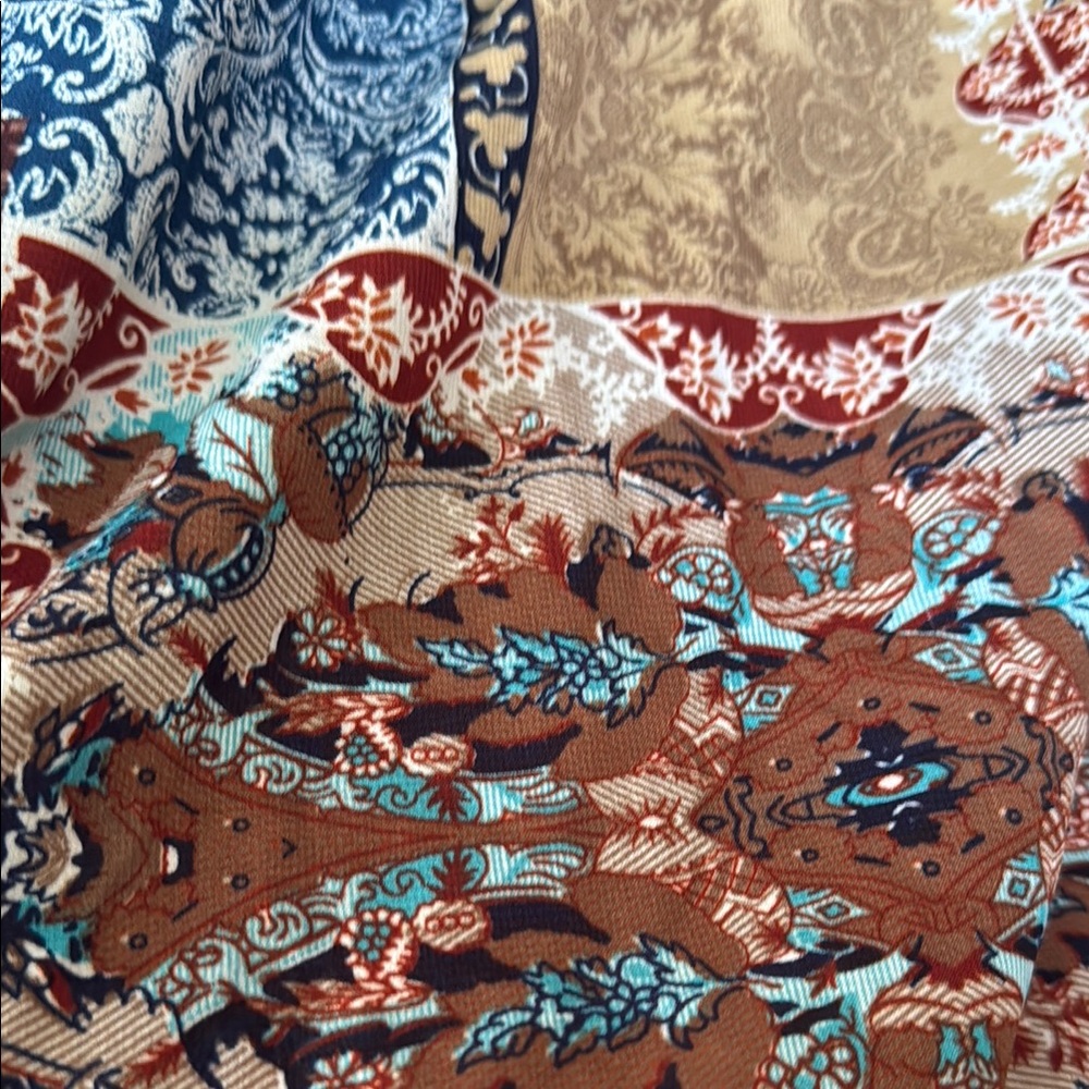 Earthbound Multicolor Patchwork Dress - image 4